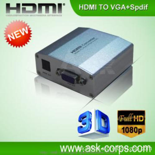 HDMI to VGA +SPDIF/AUDIO converter 1080P